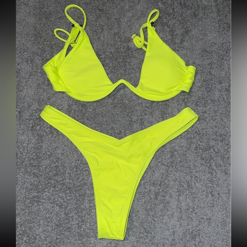 Neon Bikini Set - Picture 2 of 3